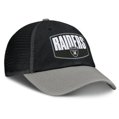 Fanatics Las Vegas Raiders Franchise Trucker Adjustable Hat Black/Gray
