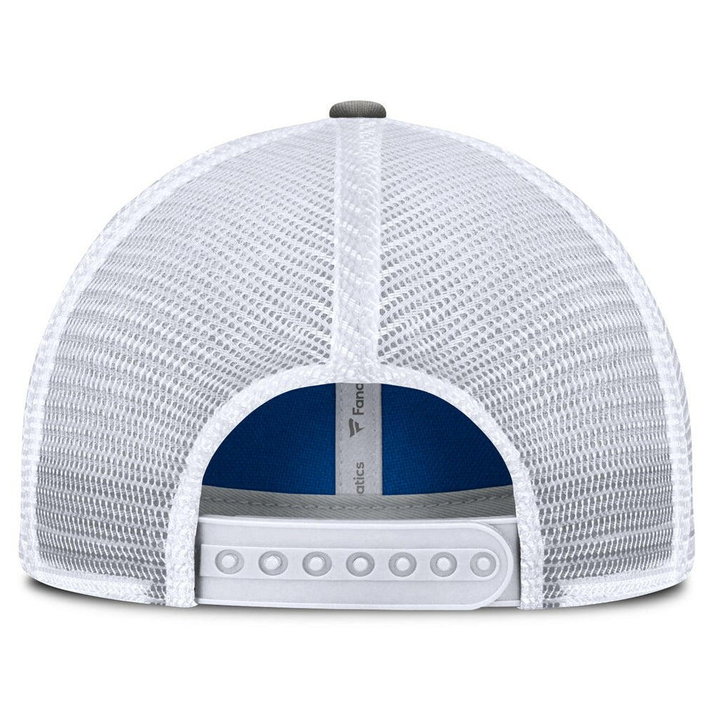 Fanatics Detroit Lions Franchise Trucker Adjustable Hat Blue/Gray