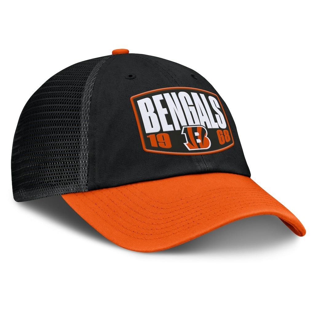 Fanatics Cincinnati Bengals Franchise Trucker Adjustable Hat Black/Orange