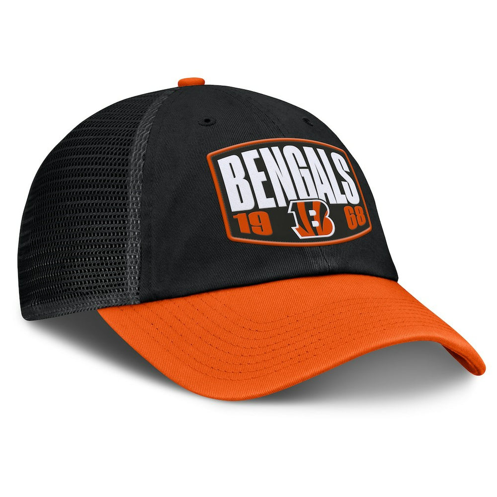 Fanatics Cincinnati Bengals Franchise Trucker Adjustable Hat Black/Orange