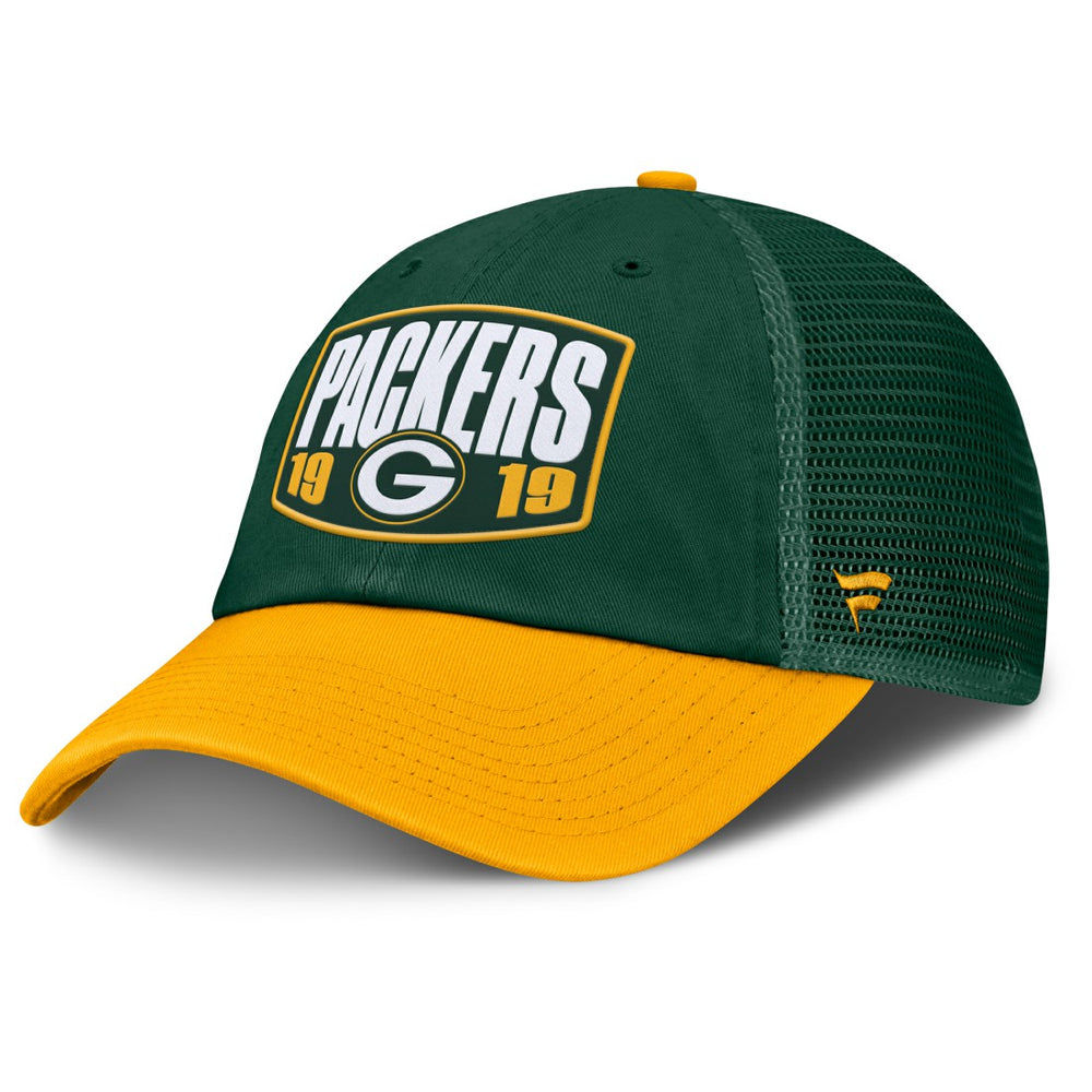 Fanatics Green Bay Packers Franchise Trucker Adjustable Hat Green/Gold