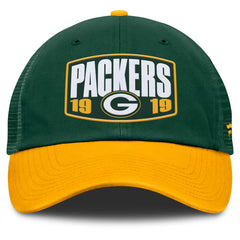 Fanatics Green Bay Packers Franchise Trucker Adjustable Hat Green/Gold
