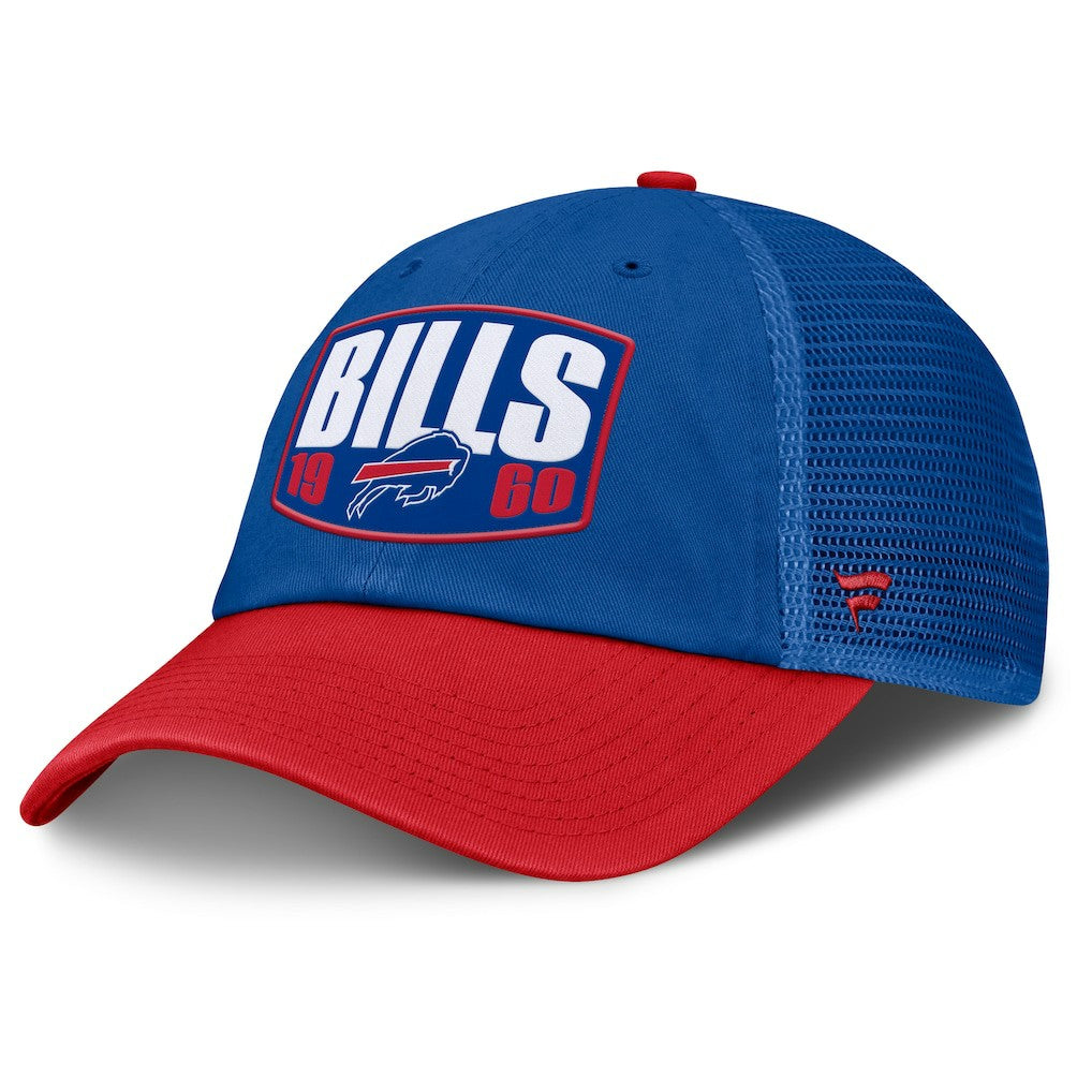 Fanatics Buffalo Bills Franchise Trucker Adjustable Hat Royal/Red
