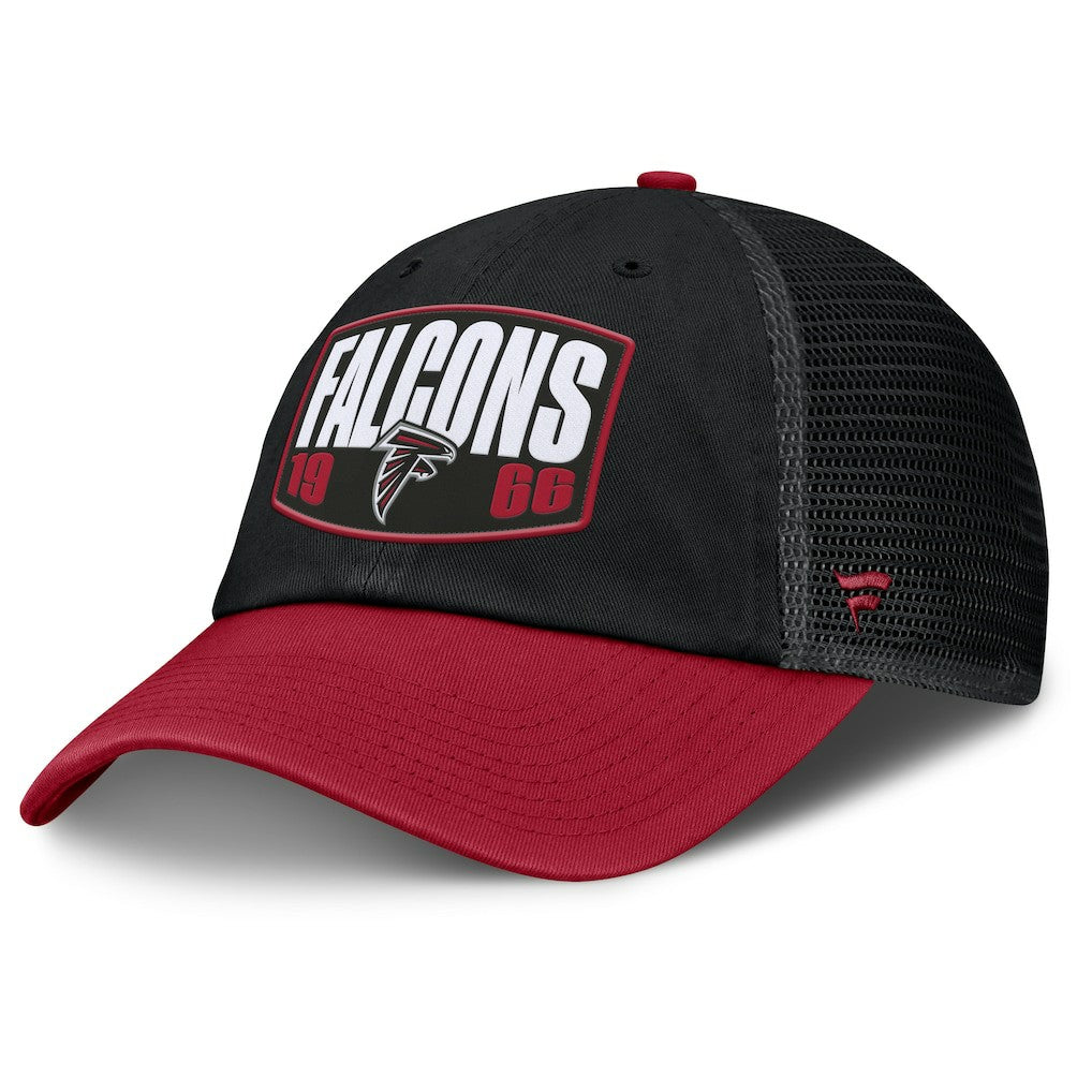 Fanatics Atlanta Falcons Franchise Trucker Adjustable Hat Black/Red