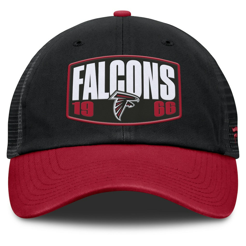 Fanatics Atlanta Falcons Franchise Trucker Adjustable Hat Black/Red