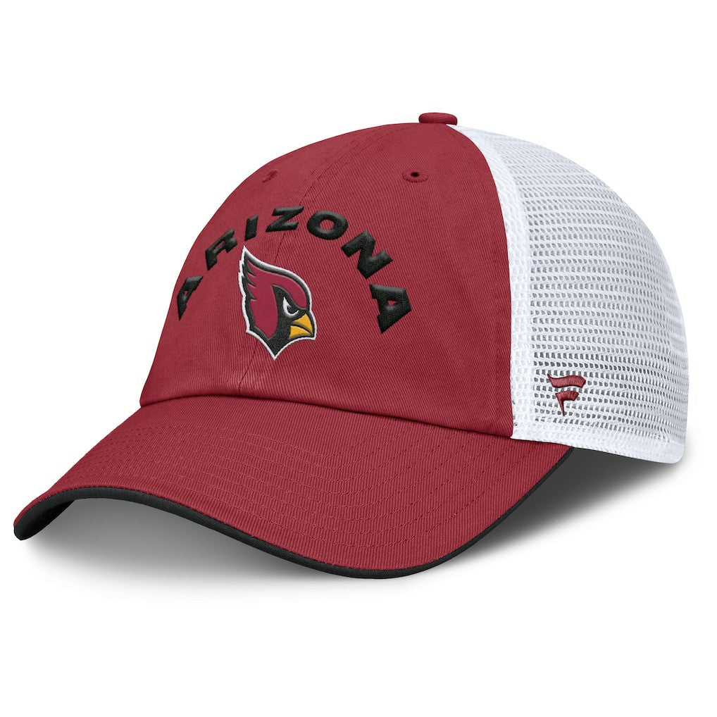 Fanatics Arizona Cardinals Reverse Trucker Adjustable Hat Cardinal/White