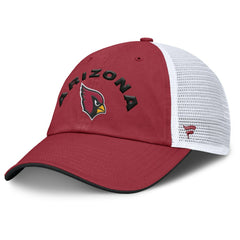 Fanatics Arizona Cardinals Reverse Trucker Adjustable Hat Cardinal/White