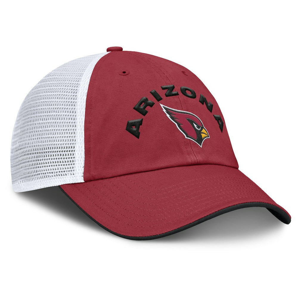 Fanatics Arizona Cardinals Reverse Trucker Adjustable Hat Cardinal/White
