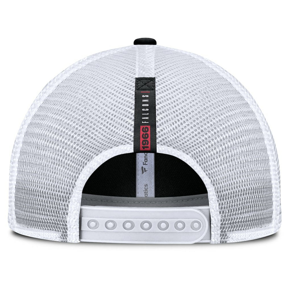 Fanatics Atlanta Falcons Reverse Trucker Adjustable Hat Black/White