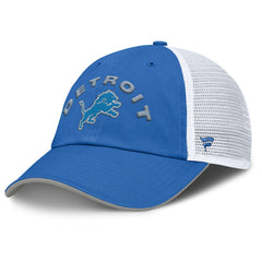 Fanatics Detroit Lions Reverse Trucker Adjustable Hat Blue/White