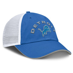 Fanatics Detroit Lions Reverse Trucker Adjustable Hat Blue/White