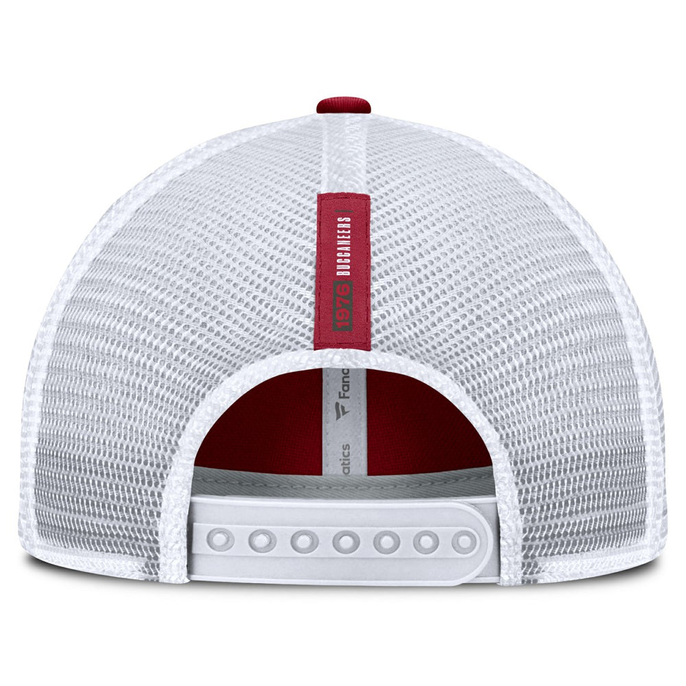 Fanatics Tampa Bay Buccaneers Reverse Trucker Adjustable Hat Red/White