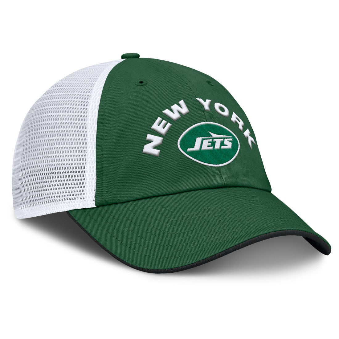 Fanatics New York Jets Reverse Trucker Adjustable Hat Green/White
