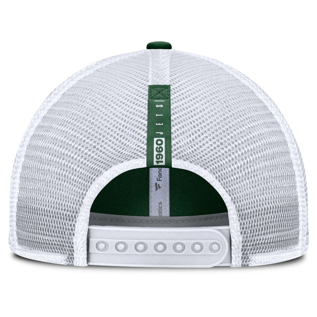Fanatics New York Jets Reverse Trucker Adjustable Hat Green/White