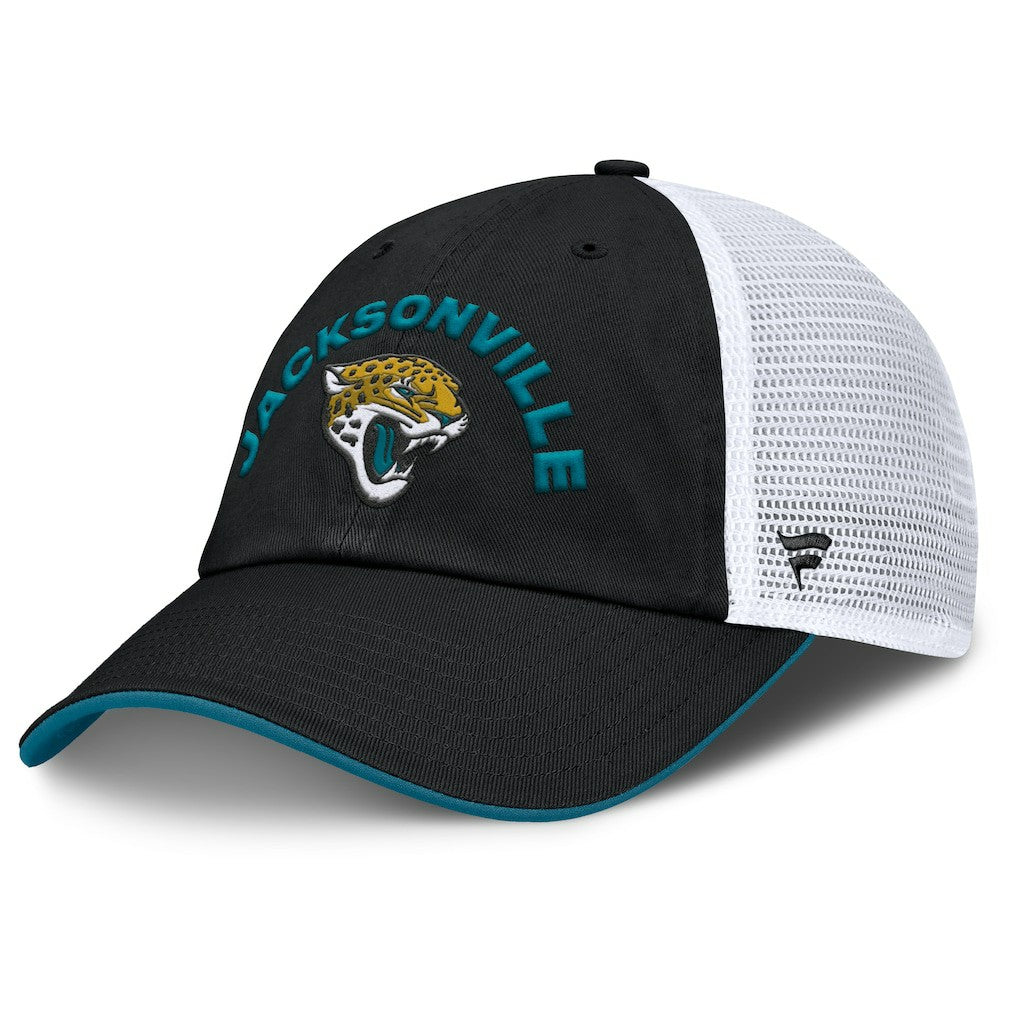 Fanatics Jacksonville Jaguars Reverse Trucker Adjustable Hat Black/White