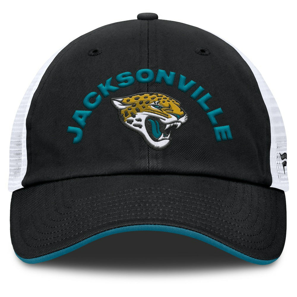 Fanatics Jacksonville Jaguars Reverse Trucker Adjustable Hat Black/White
