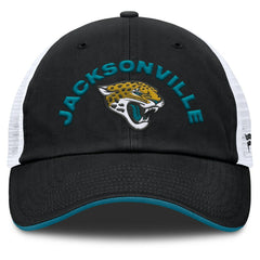 Fanatics Jacksonville Jaguars Reverse Trucker Adjustable Hat Black/White