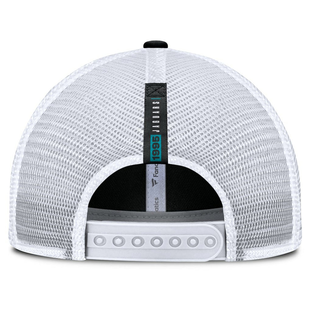 Fanatics Jacksonville Jaguars Reverse Trucker Adjustable Hat Black/White