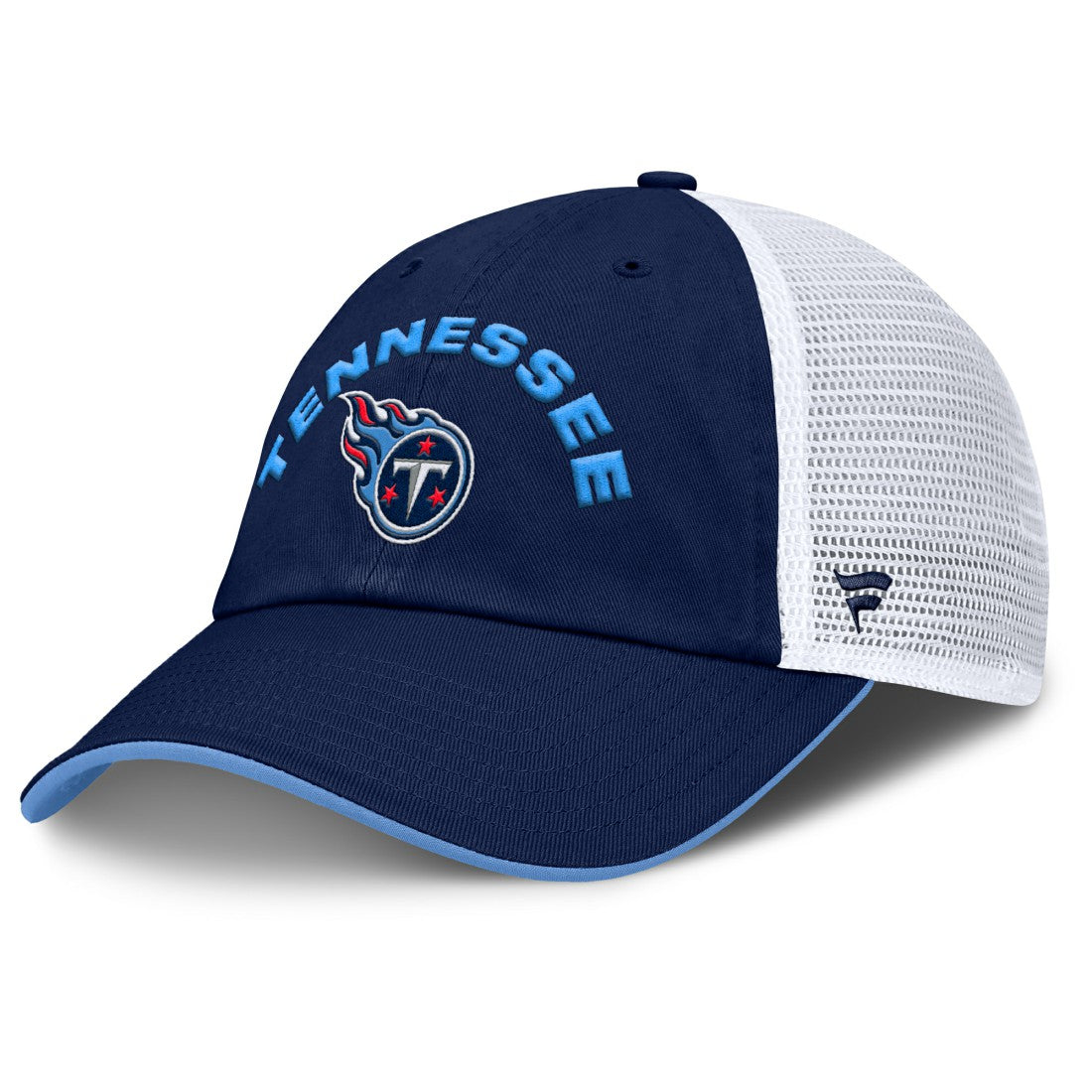 Fanatics Tennessee Titans Reverse Trucker Adjustable Hat Navy/White