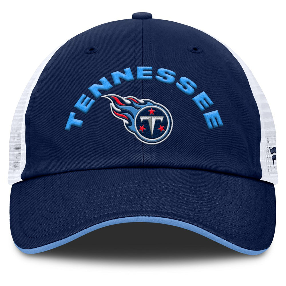 Fanatics Tennessee Titans Reverse Trucker Adjustable Hat Navy/White