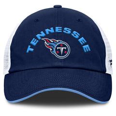 Fanatics Tennessee Titans Reverse Trucker Adjustable Hat Navy/White