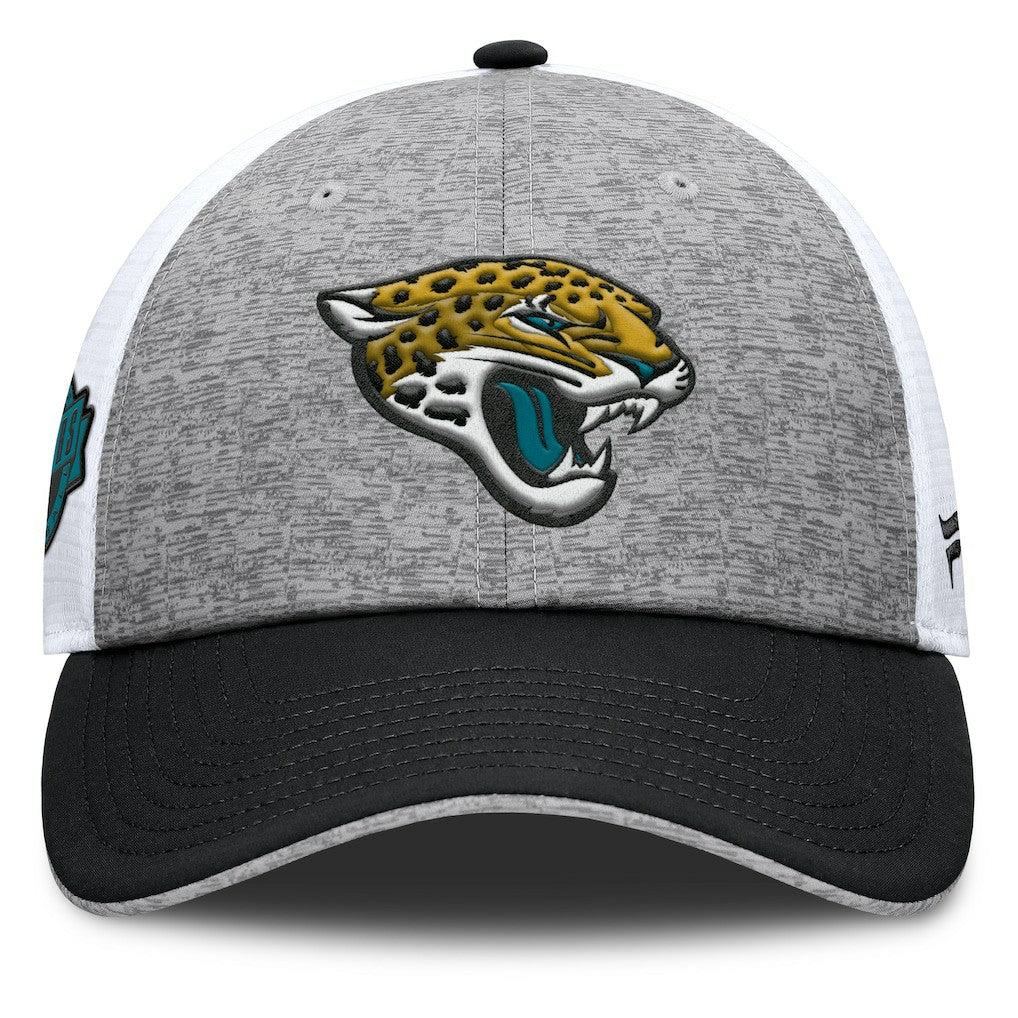 Fanatics Jacksonville Jaguars Option Trucker Adjustable Hat Gray/Black