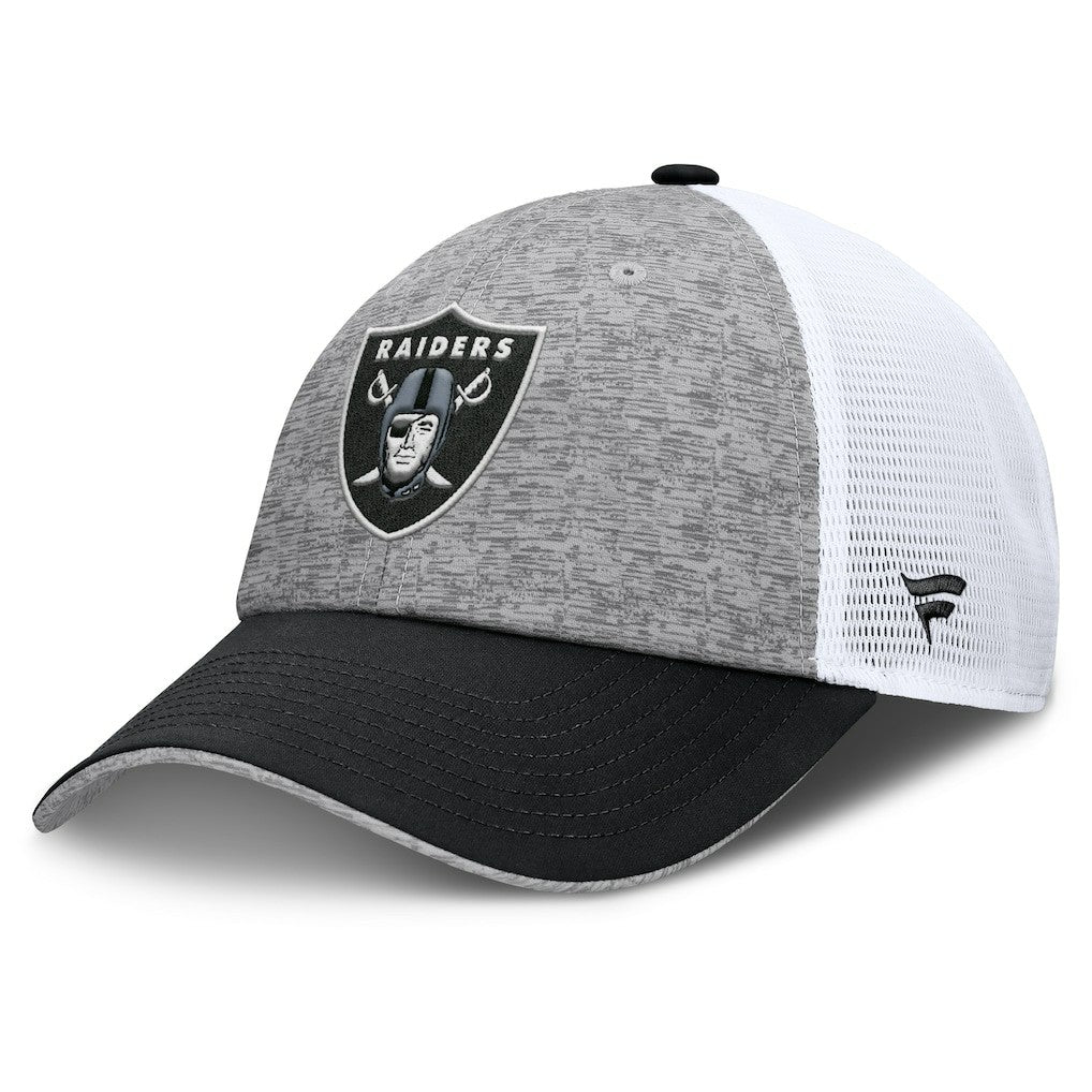 Fanatics Las Vegas Raiders Option Trucker Adjustable Hat Gray/Black