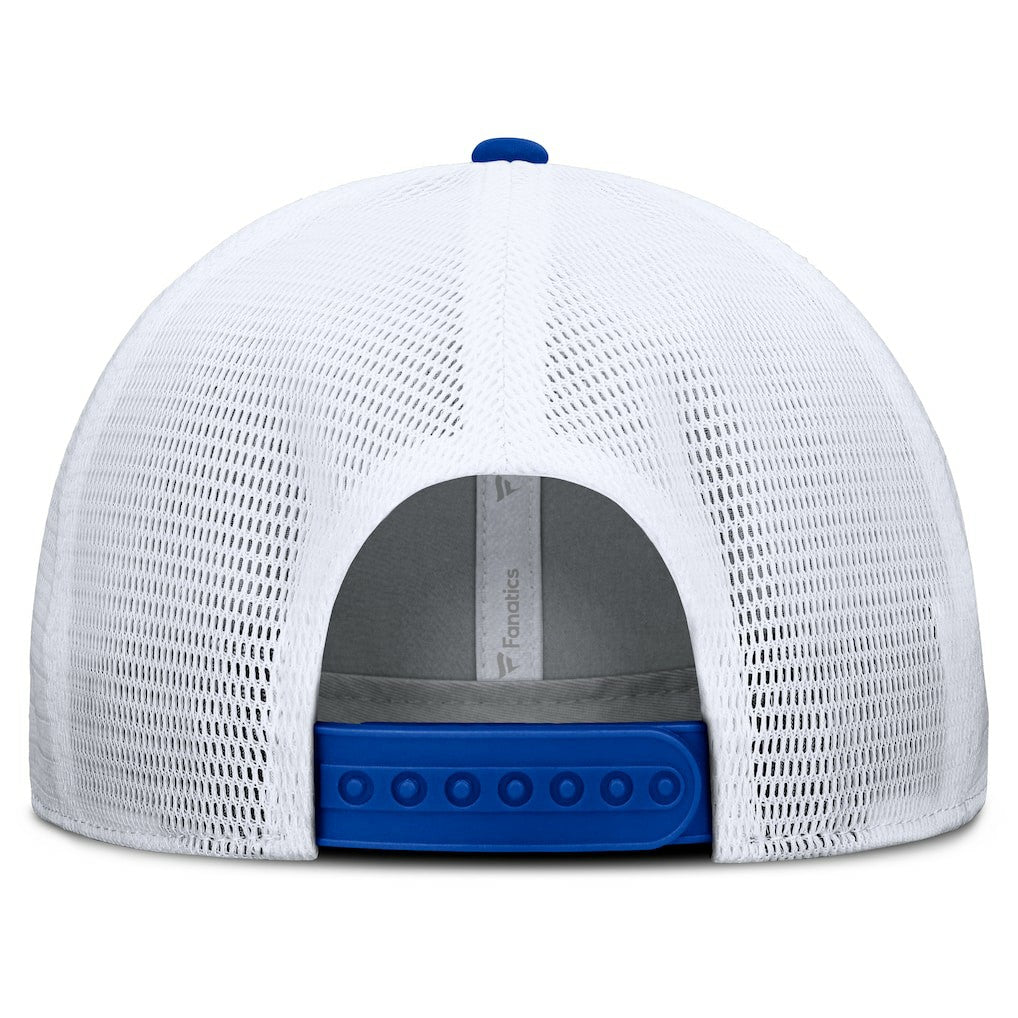 Fanatics Los Angeles Rams Option Trucker Adjustable Hat Gray/Royal