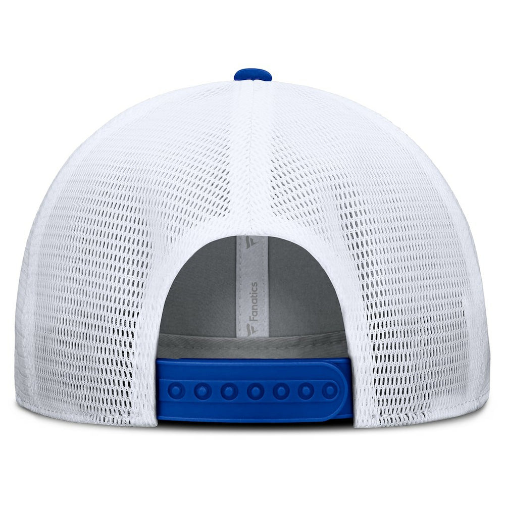 Fanatics Los Angeles Rams Option Trucker Adjustable Hat Gray/Royal