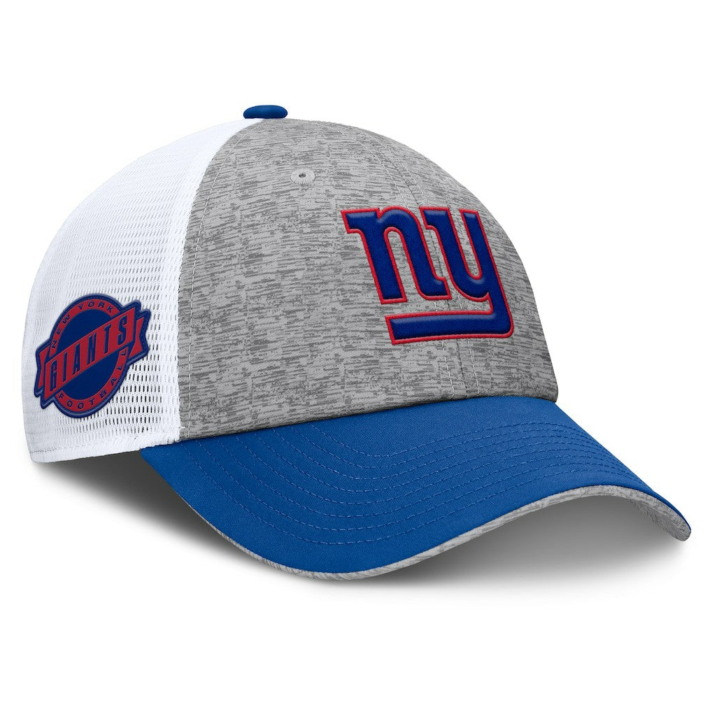Fanatics New York Giants Option Trucker Adjustable Hat Gray/Royal