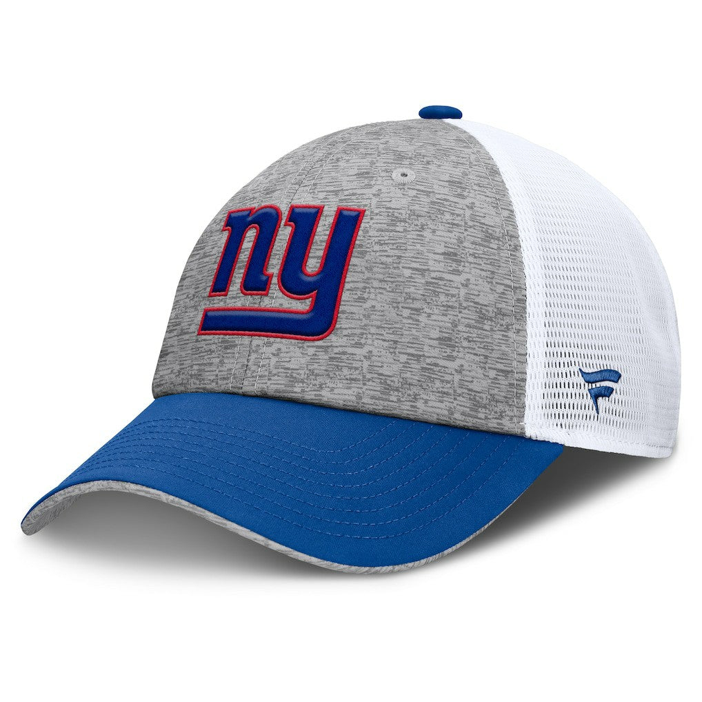 Fanatics New York Giants Option Trucker Adjustable Hat Gray/Royal