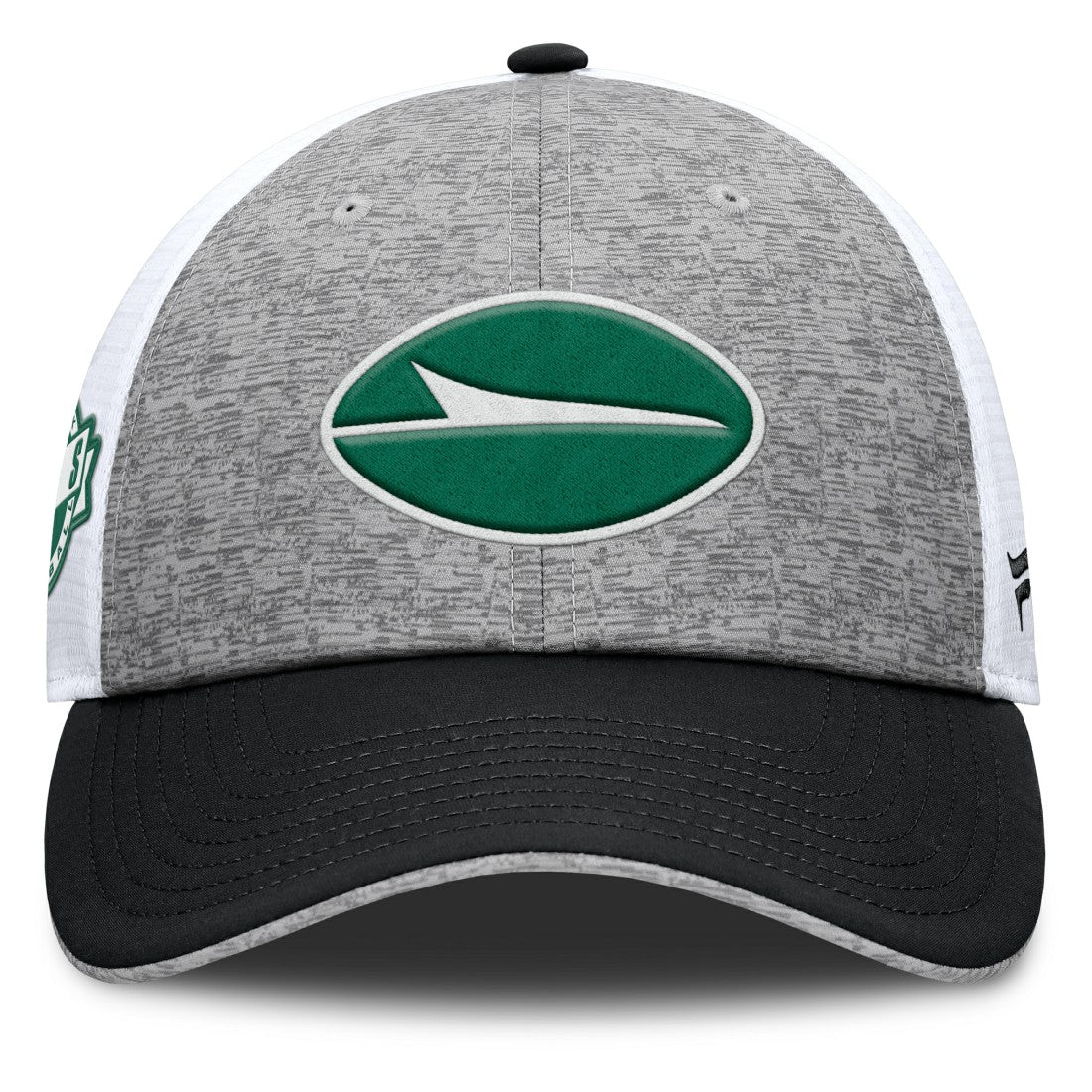 Fanatics New York Jets Option Trucker Adjustable Hat Gray/Black