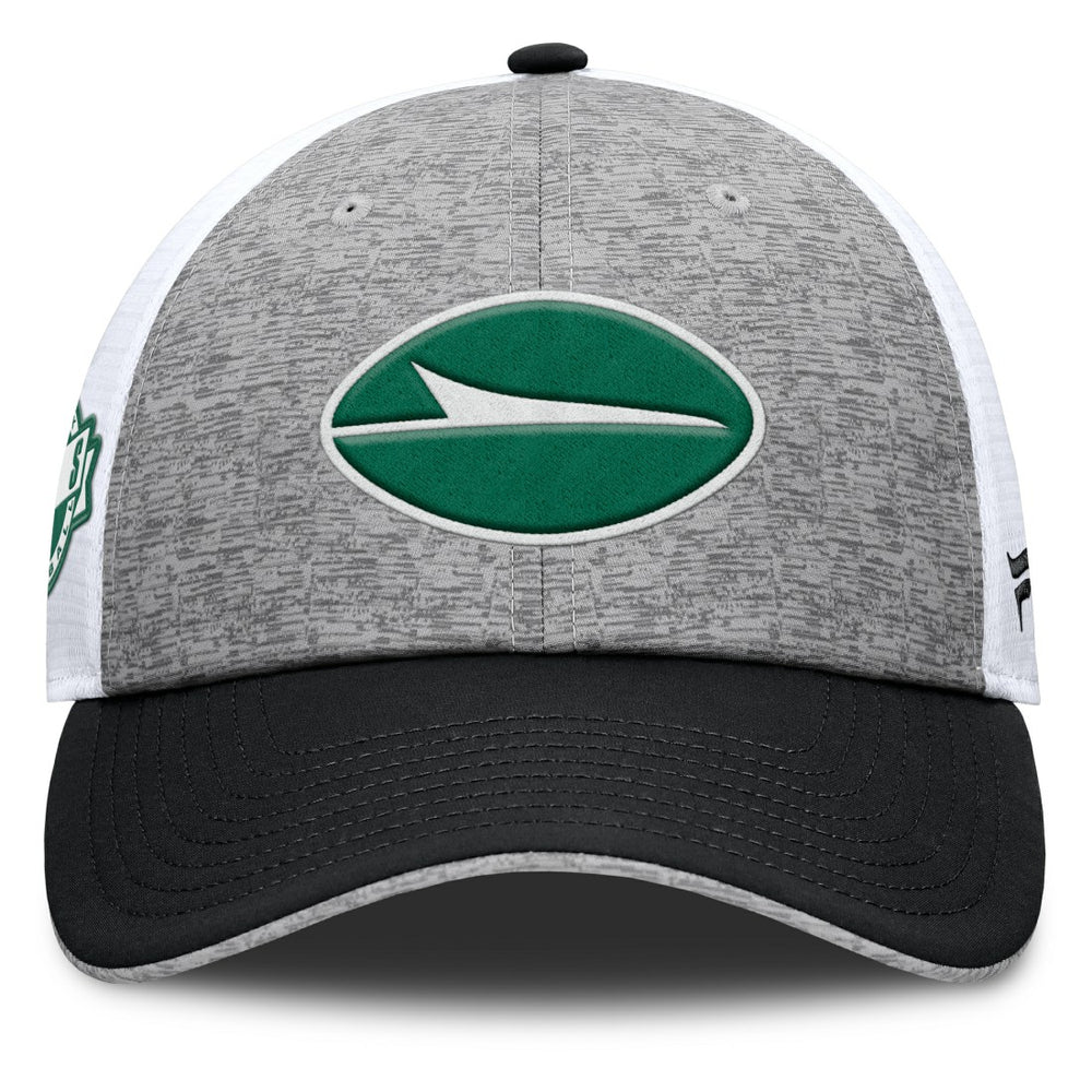 Fanatics New York Jets Option Trucker Adjustable Hat Gray/Black