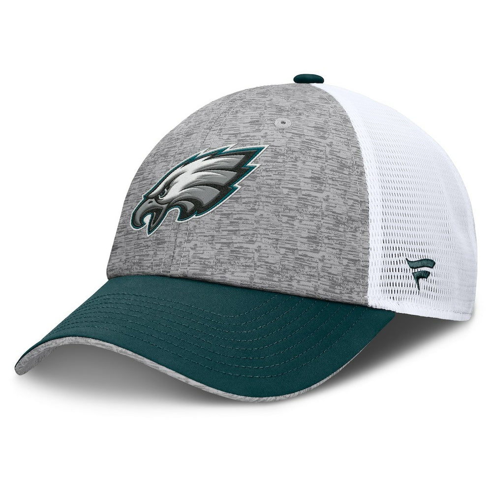 Fanatics Philadelphia Eagles Option Trucker Adjustable Hat Gray/Green