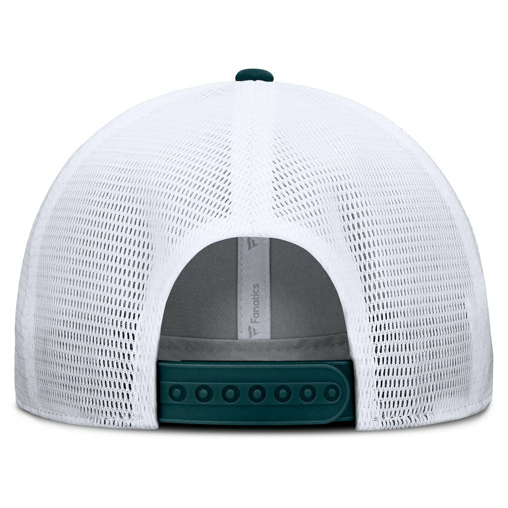 Fanatics Philadelphia Eagles Option Trucker Adjustable Hat Gray/Green