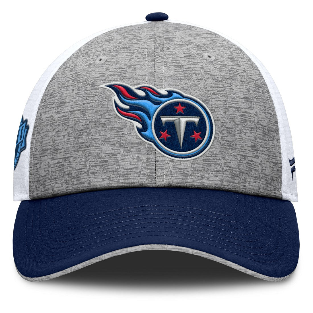 Fanatics Tennessee Titans Option Trucker Adjustable Hat Gray/Navy