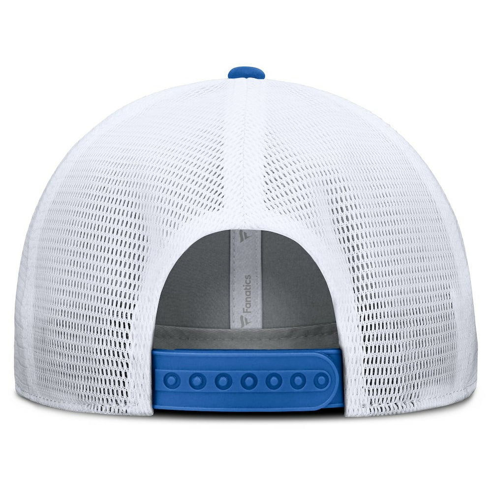 Fanatics Detroit Lions Option Trucker Adjustable Hat Gray/Blue