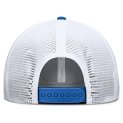 Fanatics Detroit Lions Option Trucker Adjustable Hat Gray/Blue