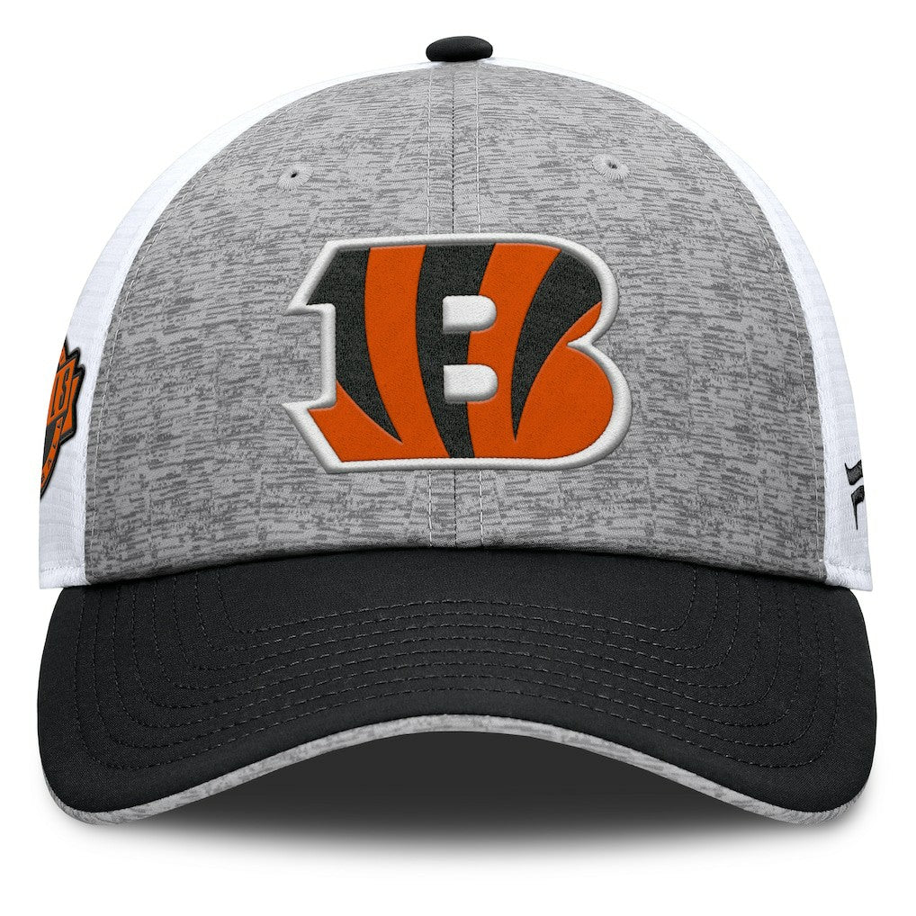 Fanatics Cincinnati Bengals Option Trucker Adjustable Hat Gray/Black