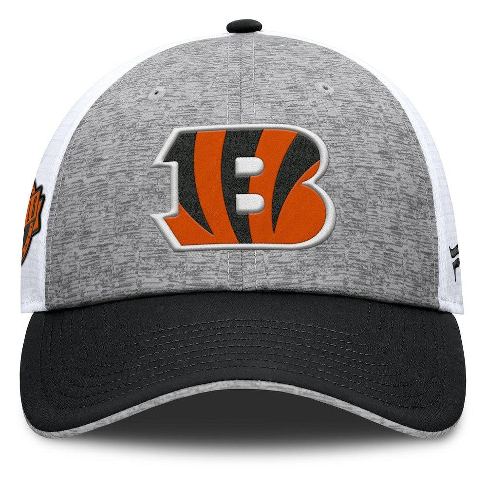 Fanatics Cincinnati Bengals Option Trucker Adjustable Hat Gray/Black