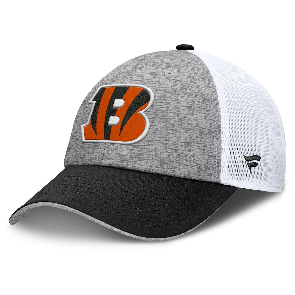 Fanatics Cincinnati Bengals Option Trucker Adjustable Hat Gray/Black