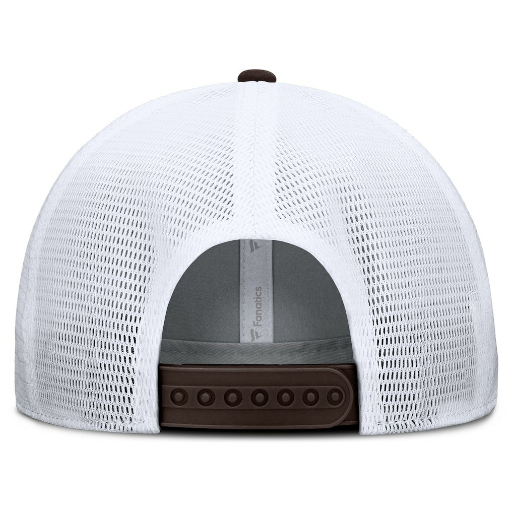 Fanatics Cleveland Browns Option Trucker Adjustable Hat Gray/Brown