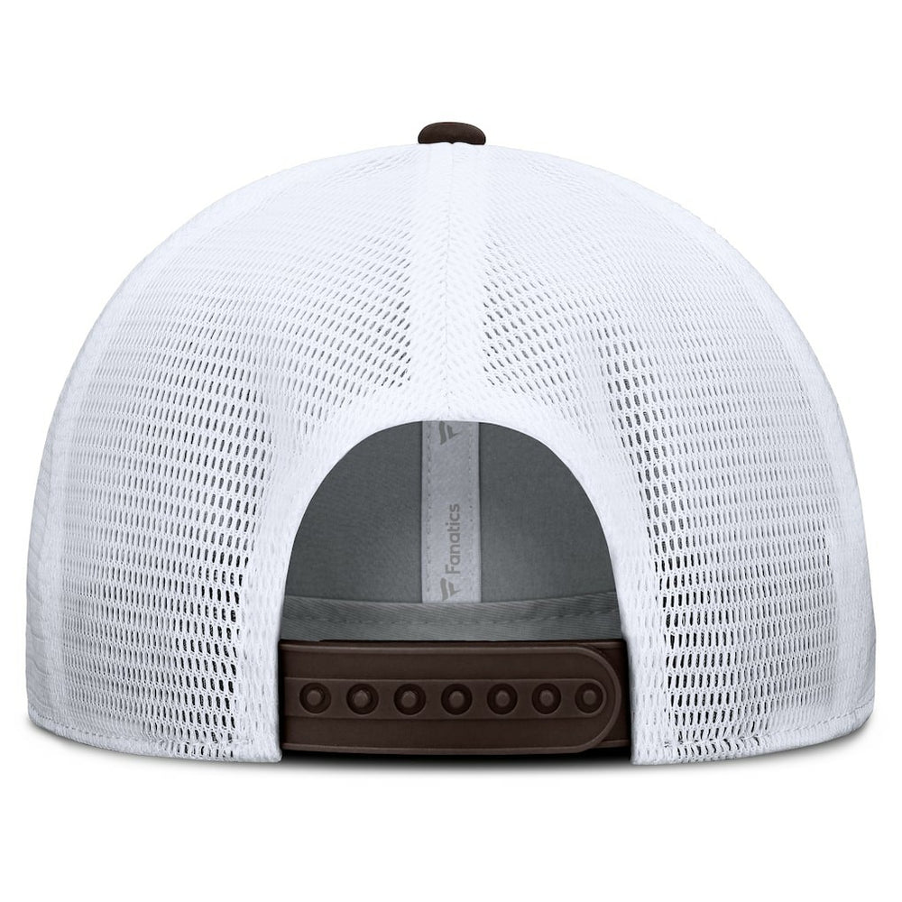 Fanatics Cleveland Browns Option Trucker Adjustable Hat Gray/Brown