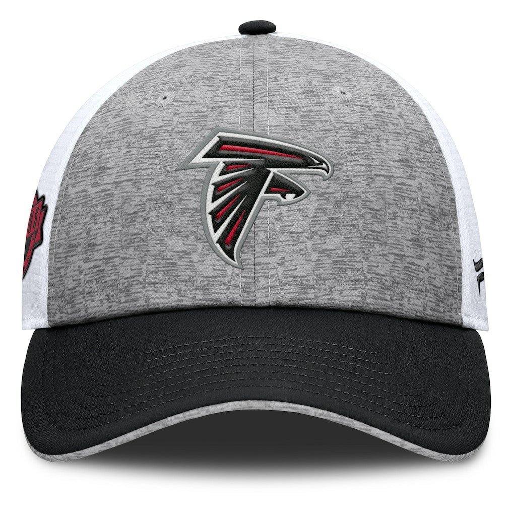 Fanatics Atlanta Falcons Option Trucker Adjustable Hat Gray/Black