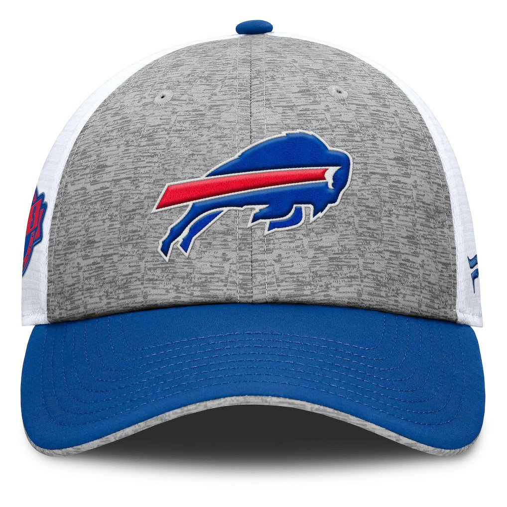 Fanatics Buffalo Bills Option Trucker Adjustable Hat Gray/Royal