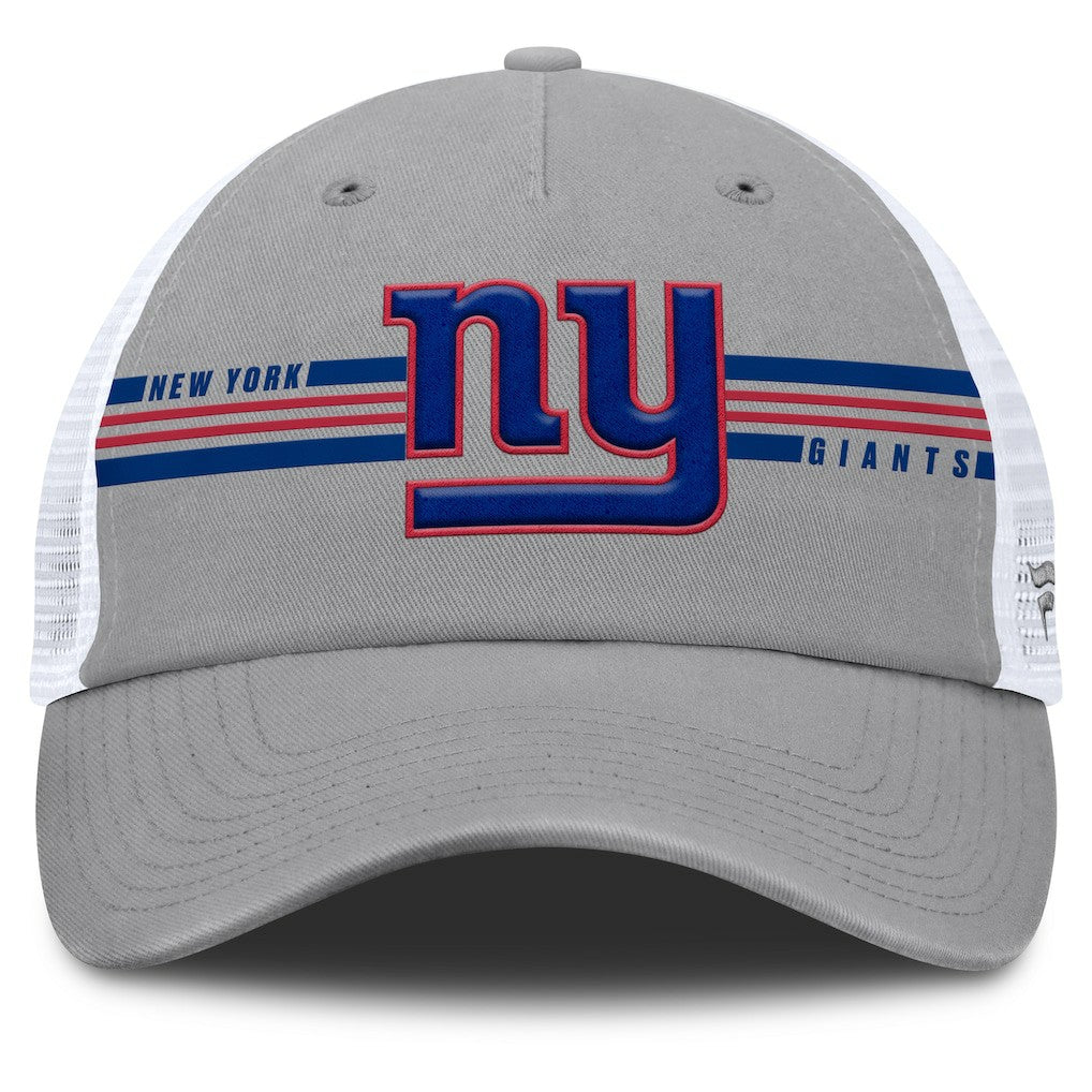 Fanatics New York Giants Singleback Trucker Adjustable Hat Gray