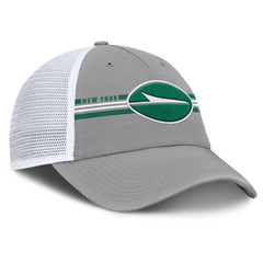 Fanatics New York Jets Singleback Trucker Adjustable Hat Gray