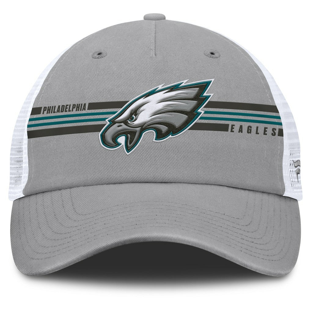 Fanatics Philadelphia Eagles Singleback Trucker Adjustable Hat Gray