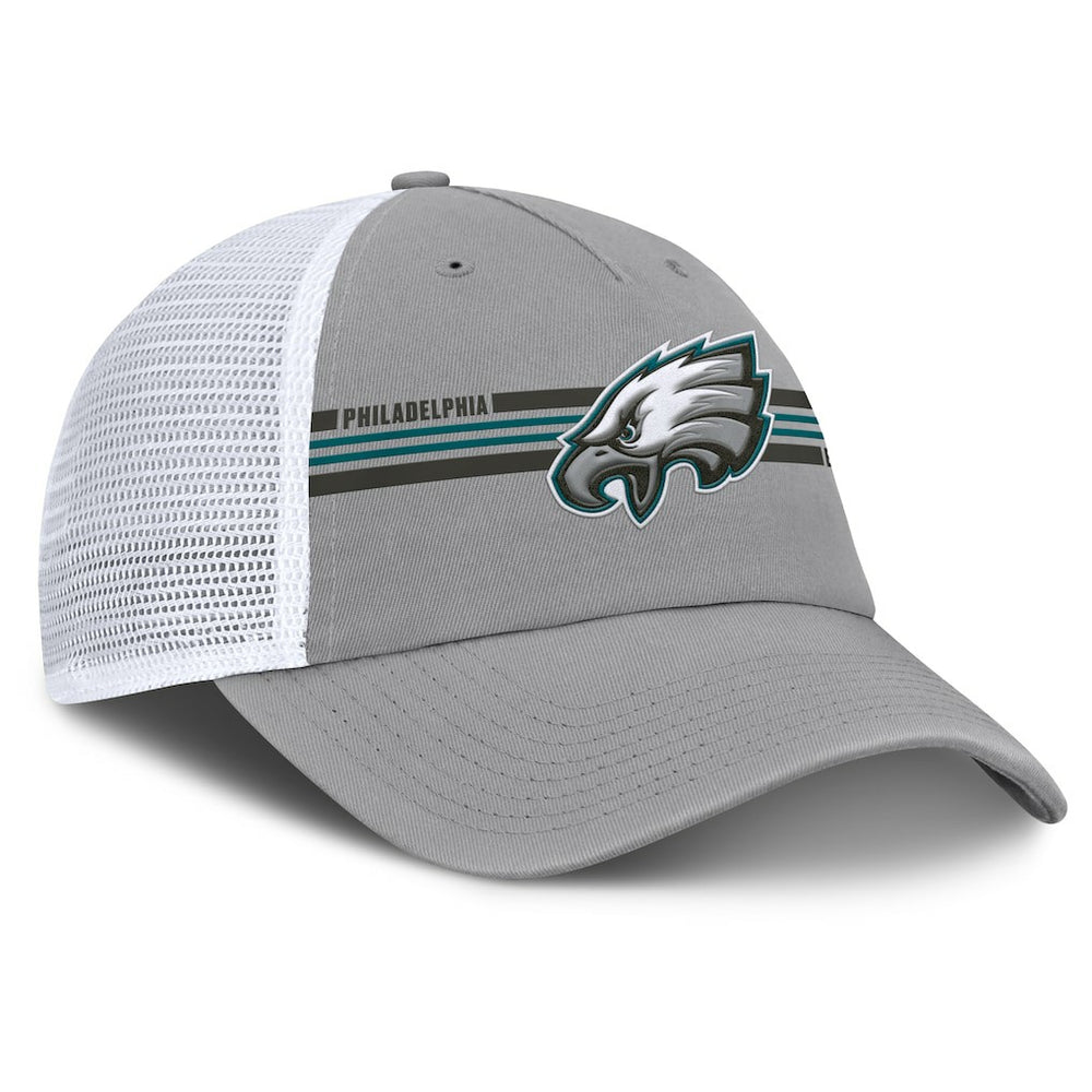 Fanatics Philadelphia Eagles Singleback Trucker Adjustable Hat Gray