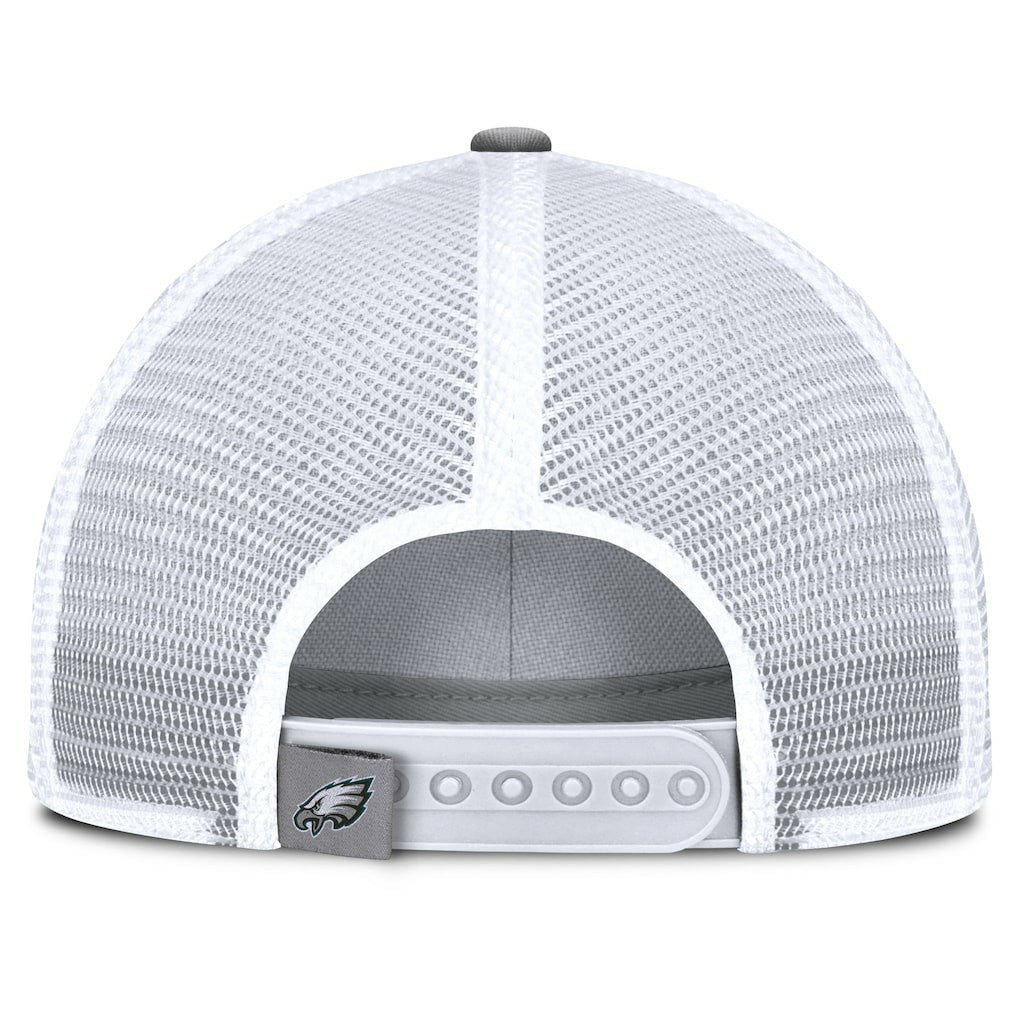 Fanatics Philadelphia Eagles Singleback Trucker Adjustable Hat Gray